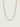 OBY Textured Paperclip Chain Necklace 45cm/18"