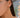 Asymmetry Tassel hoop Earrings