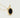 Black Onyx Oval Pendant Charm