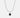 Black Onyx Sanke Charm Necklace