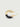 Black Onyx Two-Tone Hoop Earrings