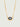 Blue Crystal Signature Charm Necklace