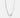 Bold Pearl Silver Necklace