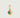 Emerald Button Charm Pendant Rich text editor