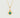 Emerald Button Charm Pendant Rich text editor