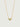 Emerald Heart Chain Necklace