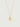 Engravable Texture Drop Charm Necklace-obyjewelry