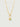 Four Clover Emerald Charm Paperclip Necklace-obyjewelry