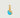 Heart Turquoise Pendant Charm