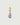 Lucky Charm Geometric Amethyst Pendant