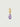 Lucky Charm Geometric Amethyst Pendant