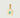 Luxe Emerald Pendant Charm 3.00 Carat