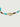 Triple Gemstone Nugget Beaded Necklace