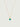 Princess Cut Emerald Diamond Necklace-obyjewelry