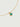 Princess Cut Emerald Diamond Necklace-obyjewelry