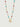 freedom Multi Gemstone Nugget Beaded Necklace