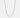Spiga Silver Chain Necklace
