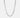 Starlight Shimmer Silver Chain Necklace-obyjewelry