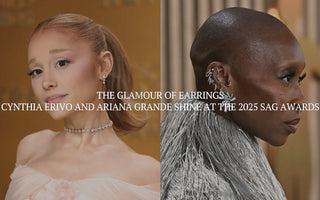 The Glamour of Earrings: Cynthia Erivo and Ariana Grande Shine at the 2025 SAG Awards