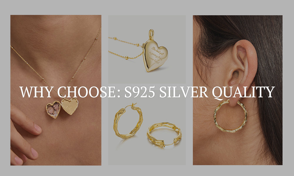 Why Choose: S925 Silver Quality