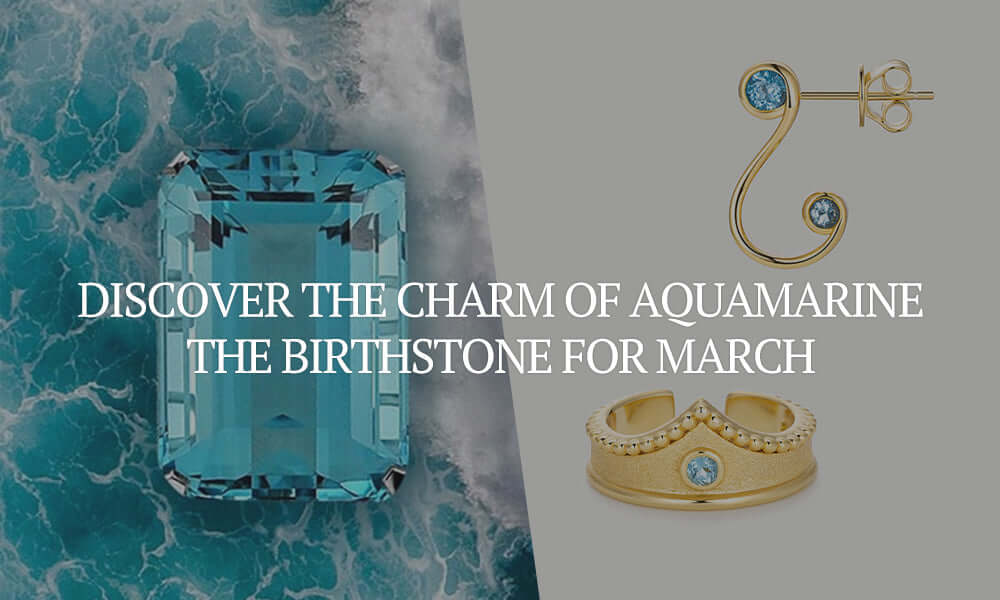 aquamarine march birthstone with oby aquamarine collection