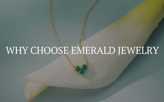 lab created emerald heart necklace