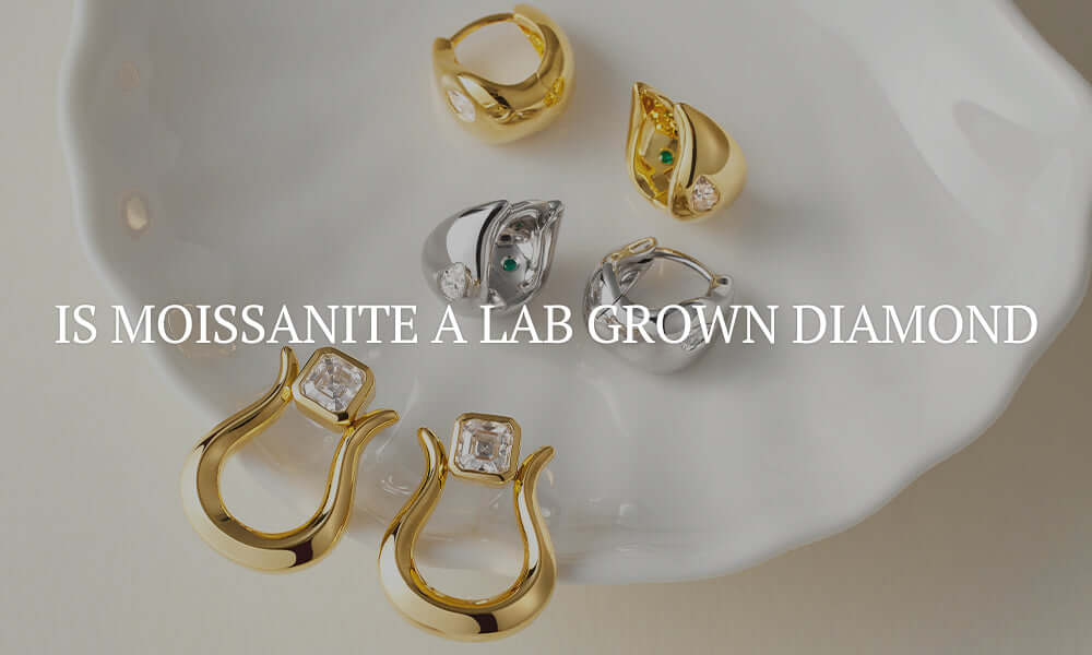 is moissanite a lab grown diamond