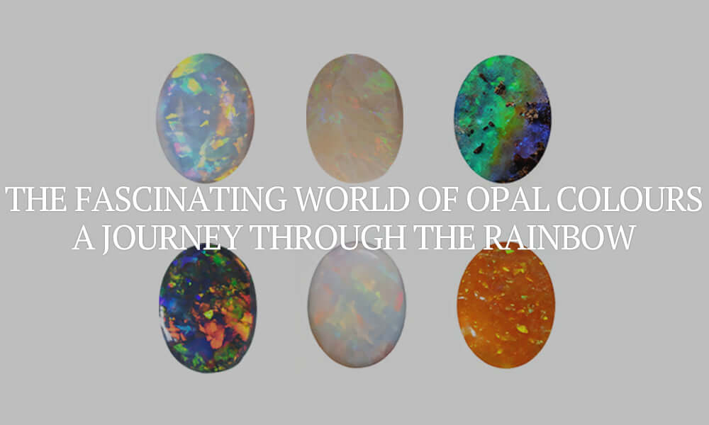 The fascinating world of opal colours: a journey through the rainbow
