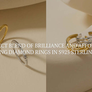 The Perfect Blend of Brilliance and Affordability: Exploring Diamond Rings in S925 Sterling Silver