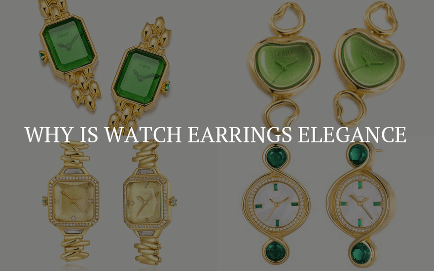 View details for Why is Watch Earrings Elegance