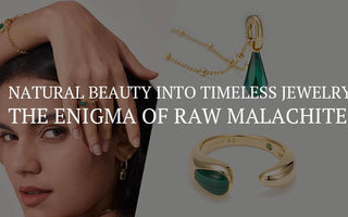 The Enigma of Raw Malachite: Crafting Natural Beauty into Timeless Jewelry