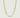 OBY Textured Paperclip Chain Necklace 45cm/18"