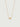 Half Pave Heart Necklace