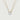 18k gold vermeil two-tone double-chain necklace with interlocking hoops.