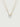 18k gold vermeil two-tone double-chain necklace with interlocking hoops.