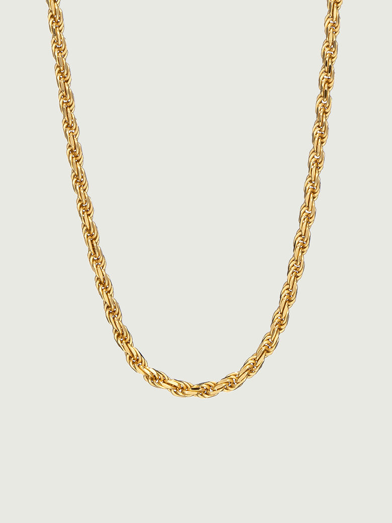 3mm Rope Chain Necklace