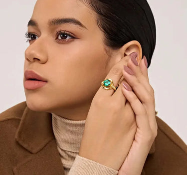 Luxe Emerald Ring 3.00 Carat