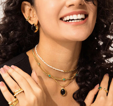 Square Snake Chain Necklace