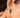 Gemstone Two-Tone Hoop Earrings