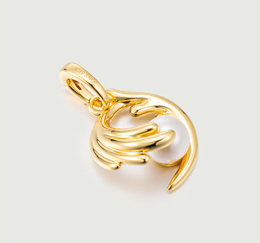 Akoya Pearl Pendant Charm with wing shape