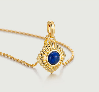 Lazurite diamond shape Pendant