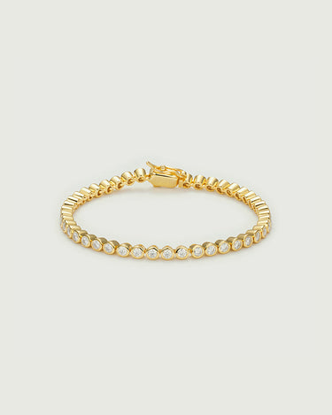 OBY Bezel Moissanite Tennis Bracelet