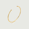 Bezel Set Diamond Bangle-obyjewelry