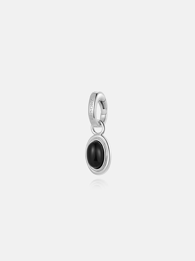 Black Onyx Charm