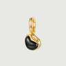 Black Onyx Heart Pendant Charm