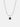 Black Onyx Sanke Charm Necklace