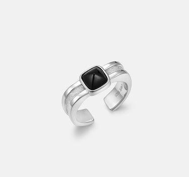Black Onyx Signet Ring