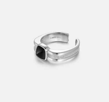 Black Onyx Signet Ring