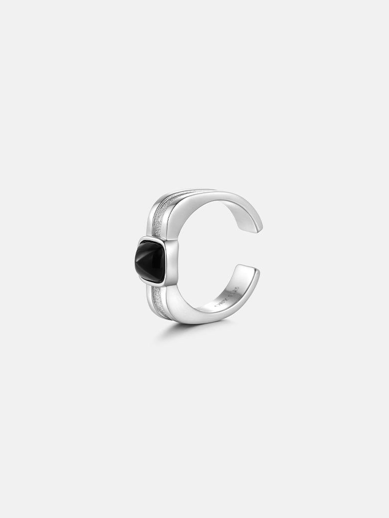 Black Onyx Signet Ring