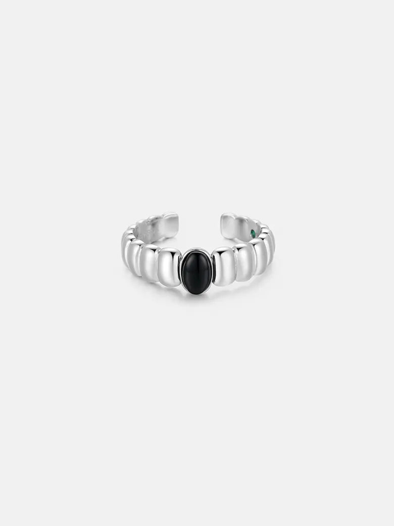 Bold Black Onyx Ring